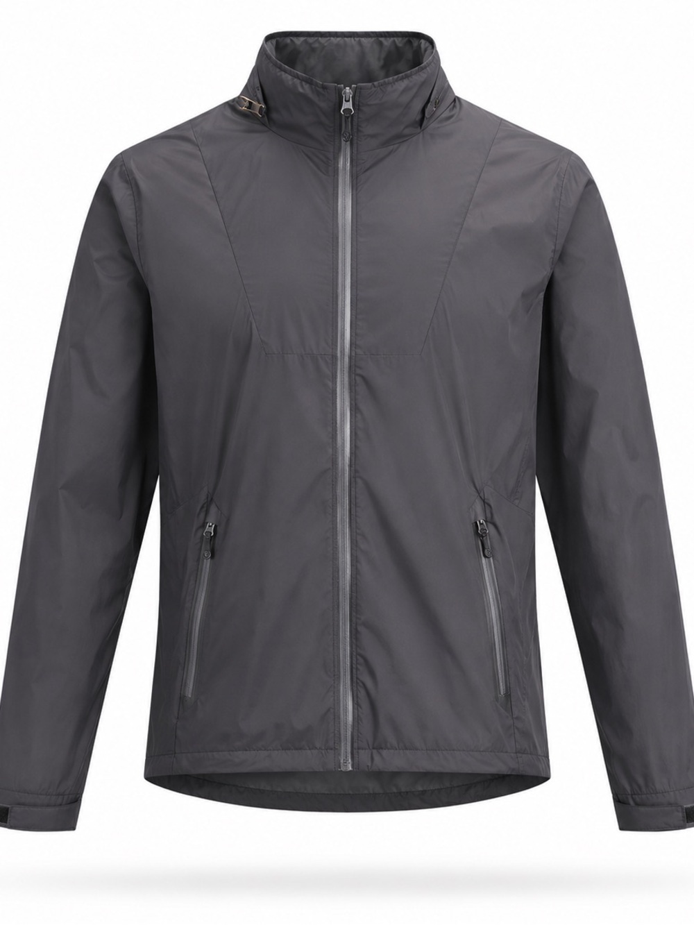 Champion Men's Black Casual Outdoor Windbreaker Jacket Size M